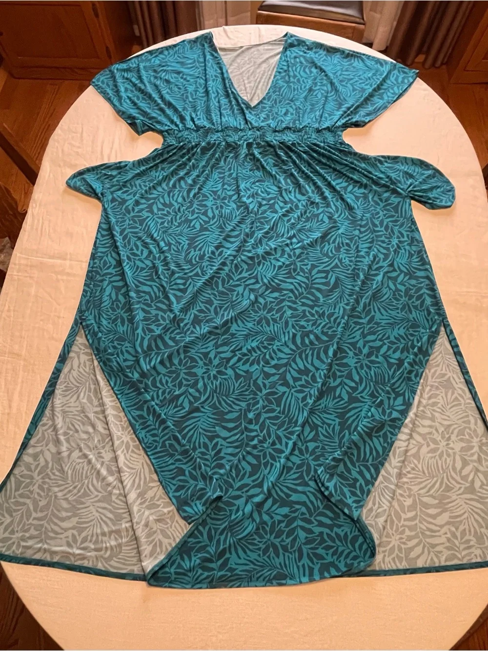 Swimsuit for All PACK & GO WRINKLE-RESISTANT MAXI COVER UP DRESS 22/24 - Picture 3 of 9